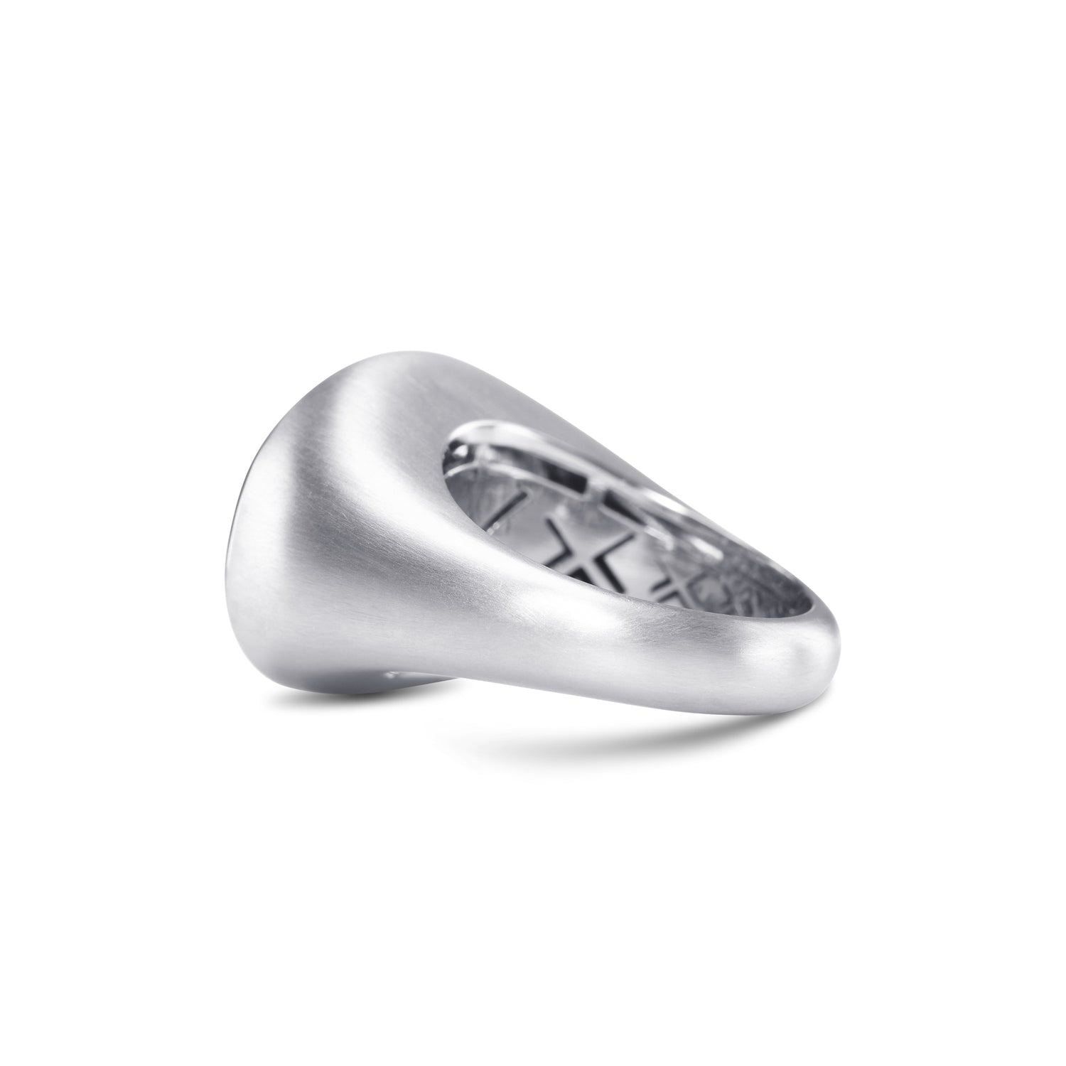  Fancy Black Horse Motif Diamond Men's Ring