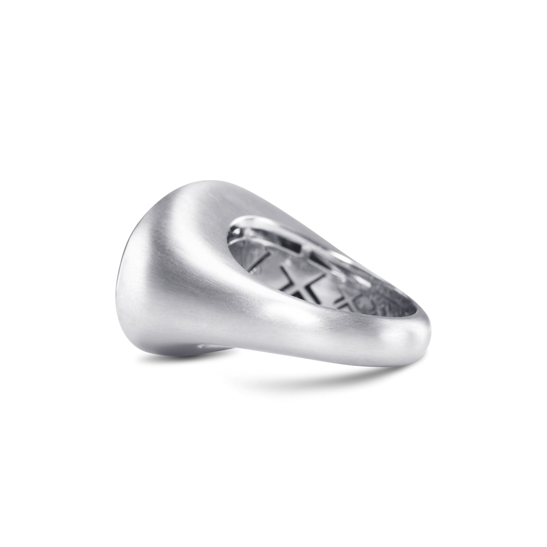  Fancy Black Horse Motif Diamond Men's Ring