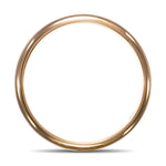 Yellow Gold Domed Wedding Band