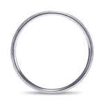 Men's Milgrain Wedding Band