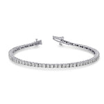 Round Diamond Tennis Bracelet