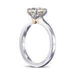 Chameleon Radiant Solitaire Diamond Ring