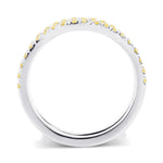 Fancy Intense Yellow Diamond Jacket Wedding Ring