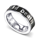 Garnet & Alexandrite Men's Band Ring