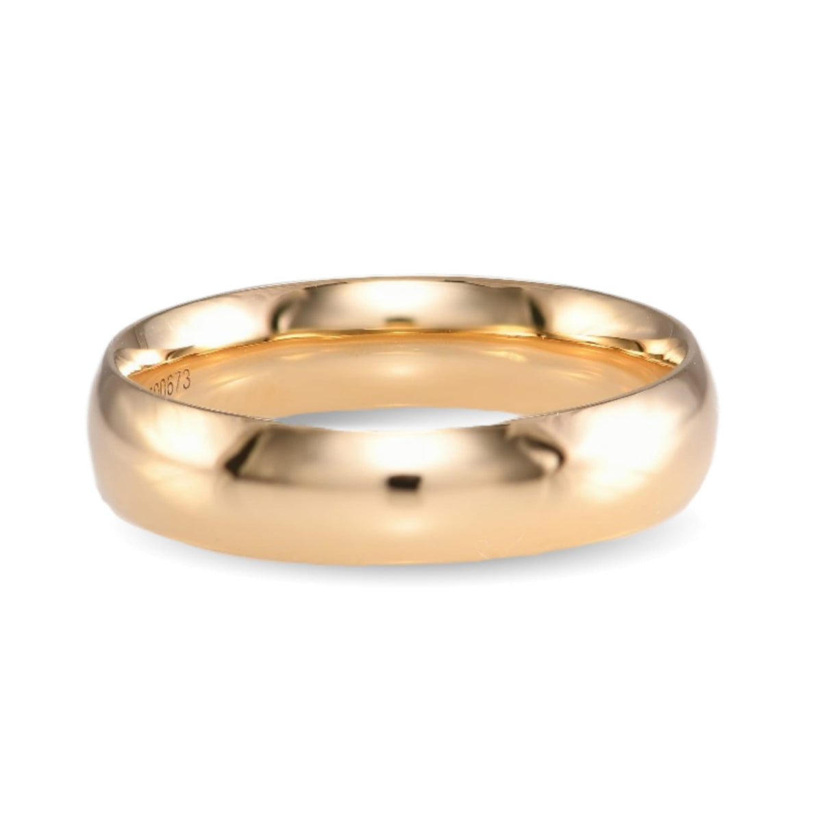 Comfort Fit Domed Wedding Band