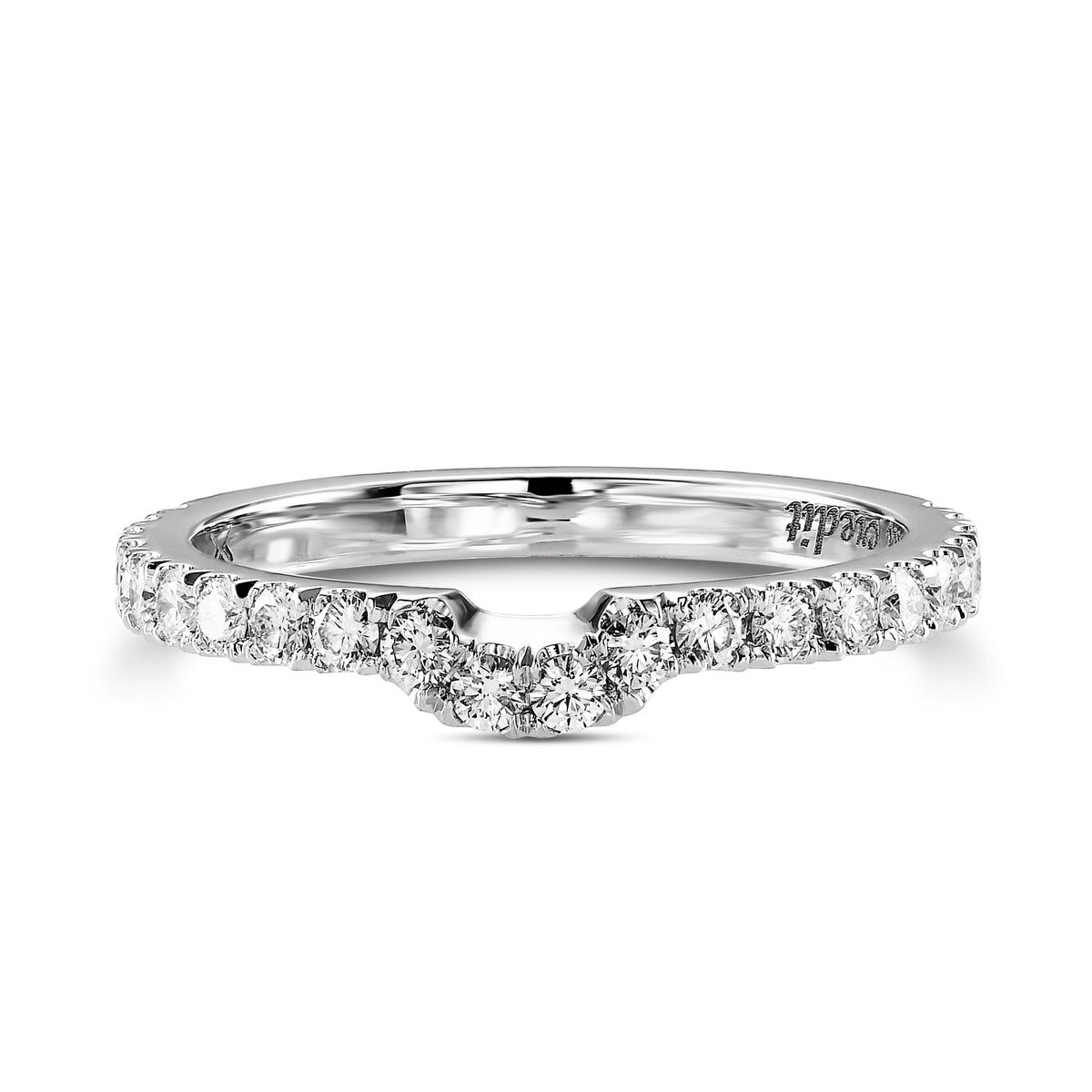 Fancy Yellow Cushion, Open Pave Diamond Engagement & Wedding Set