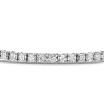 Round White Diamond Tennis Bracelet