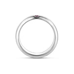 Gent's 3 Tiered Spinel & Diamond Band Ring