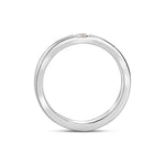 Round Diamond Solitaire Band Ring