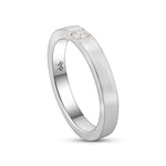 Round Diamond Solitaire Band Ring