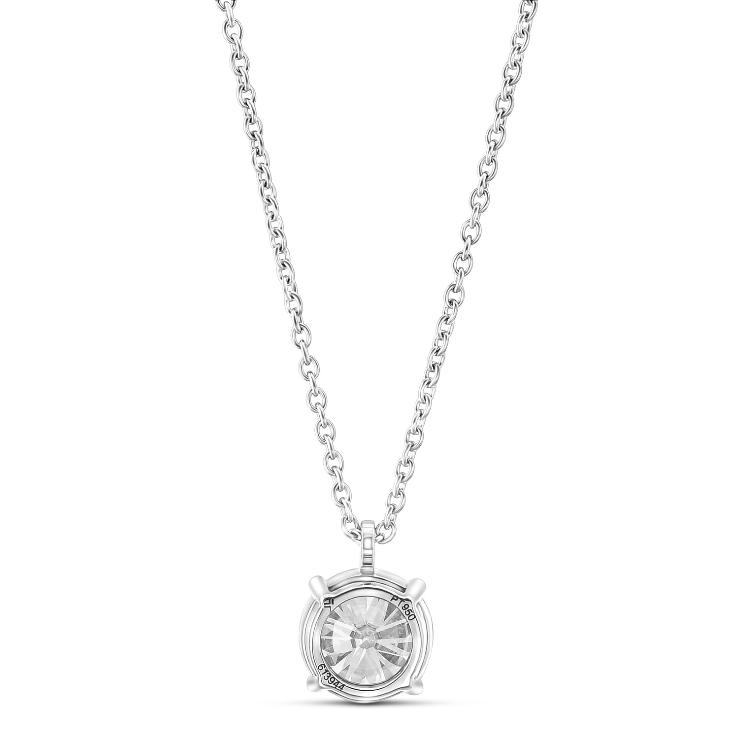 Round Brilliant Solitaire Diamond Pendant