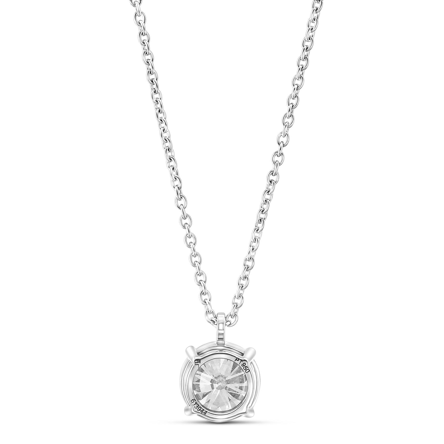 Round Brilliant Solitaire Diamond Pendant