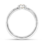 Chameleon Cushion Diamond Solitaire Ring