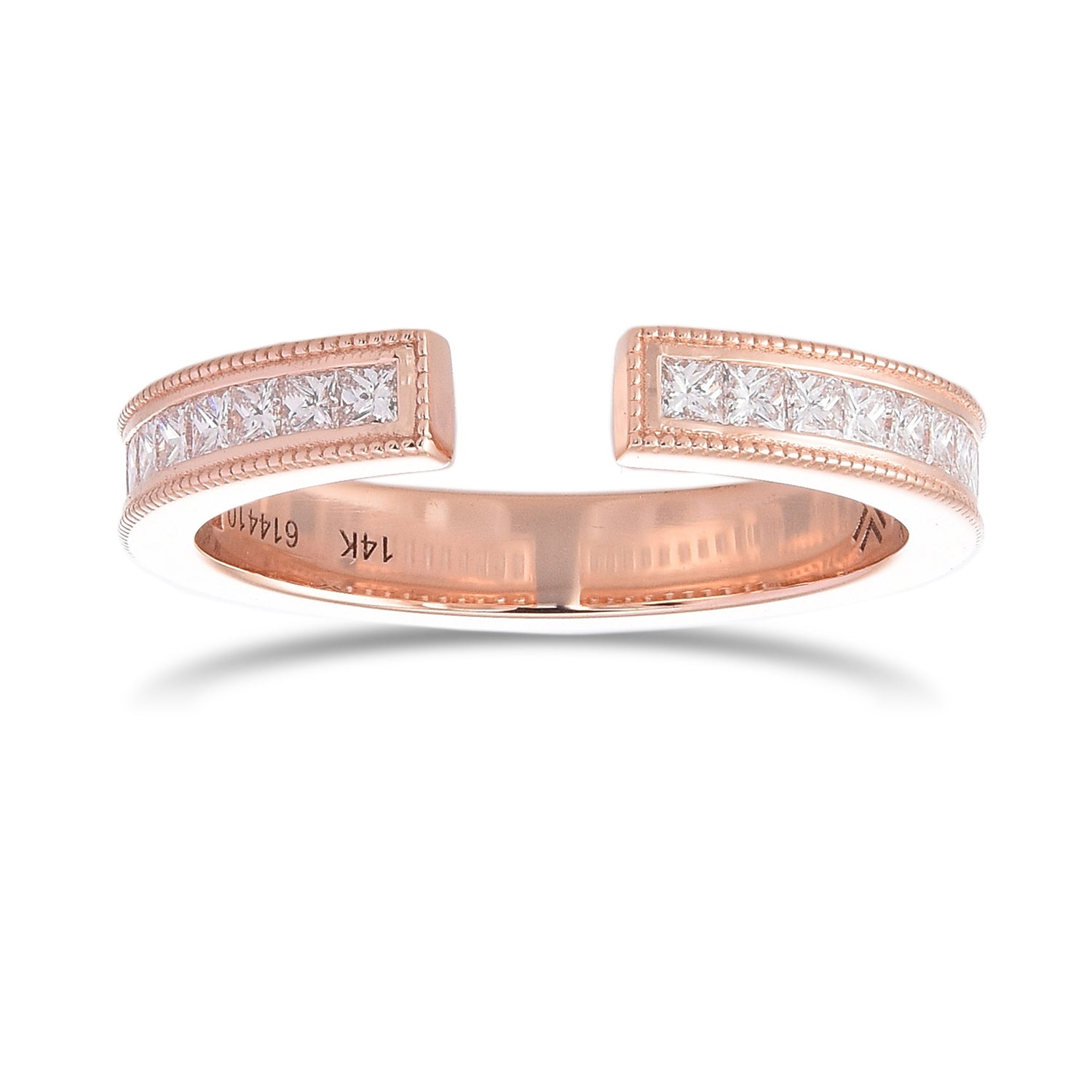 Princess Diamond Wedding Band Ring