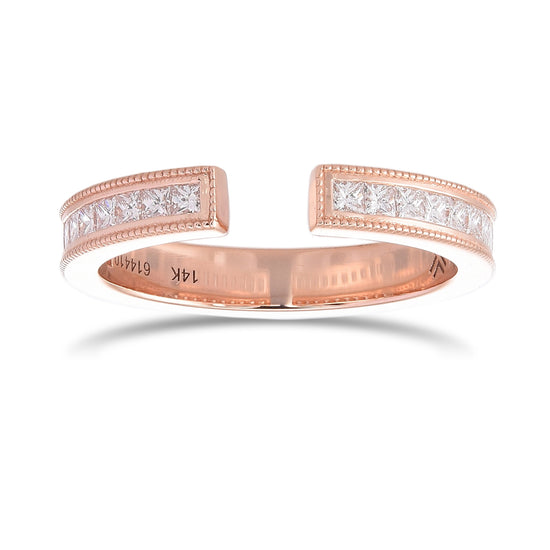 Princess Diamond Wedding Band Ring