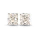 Cushion Diamond Stud Earrings