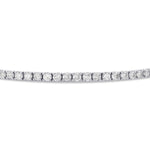 Colorless Round Brilliant Diamond Tennis Bracelet