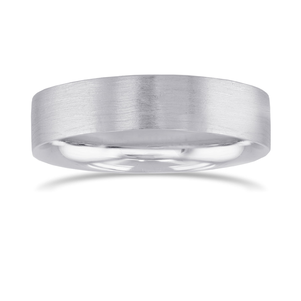 Brushed Men's Wedding Band