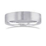 Brushed Men's Wedding Band
