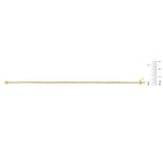 Colorless Round Brilliant Diamond Tennis Bracelet