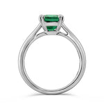 Emerald Solitaire Ring