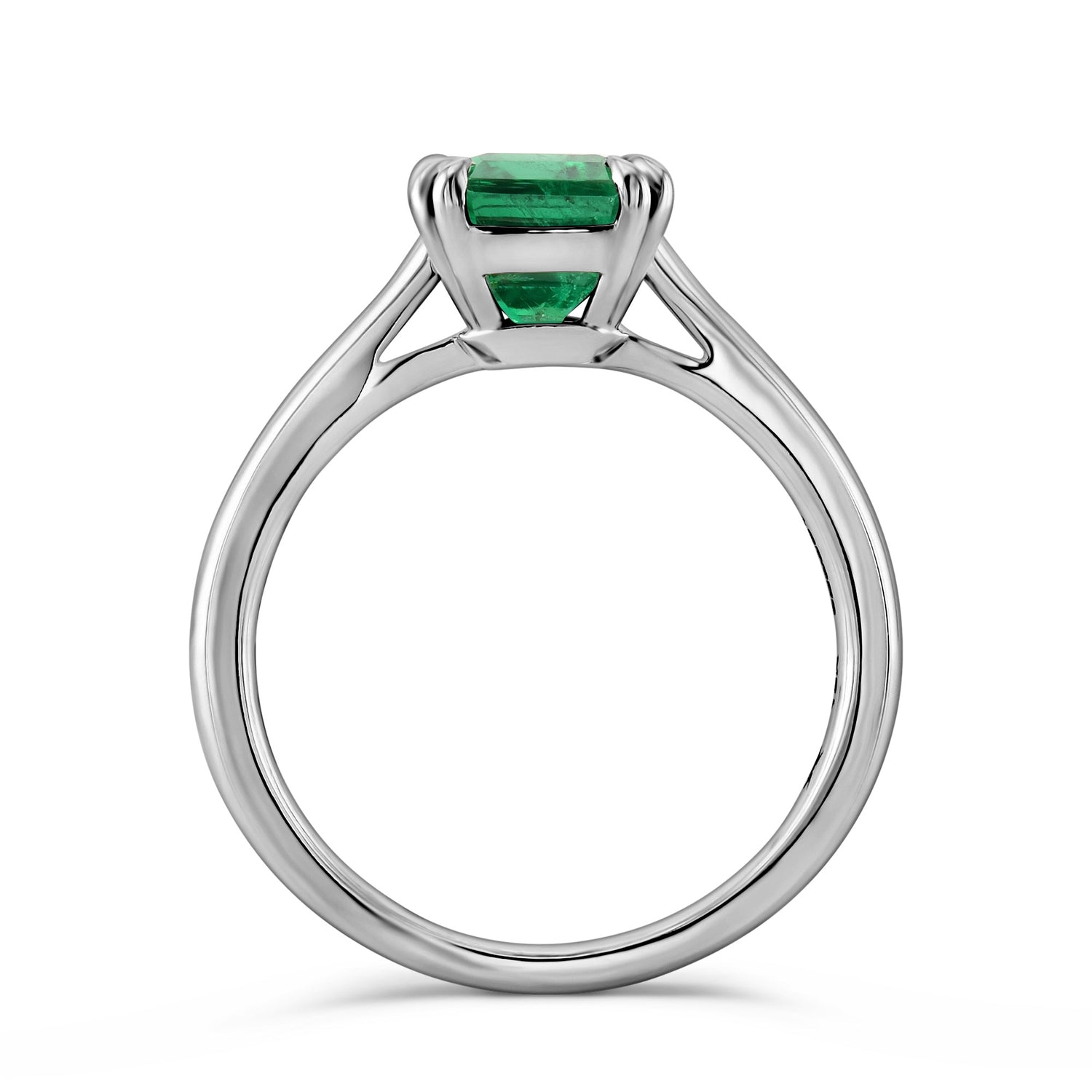 Emerald Solitaire Ring
