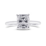 Cushion Solitaire Diamond Ring