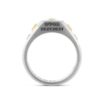 Fancy Yellow Green & Fancy Yellow Diamond Men's Ring