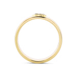 Chameleon Pear Diamond Men's Ring