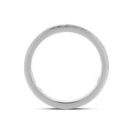 Milgrain Half Eternity Diamond Ring