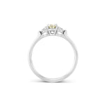 Oval Chameleon Three-stone Diamond Ring