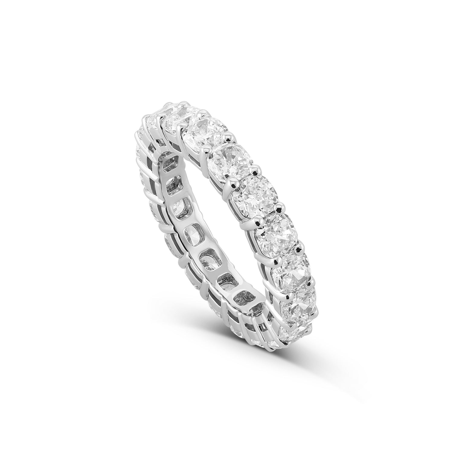 Cushion Diamond Full Eternity Ring