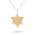 Star Of David Diamond Pendant