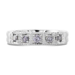 Five Stone Diamond Band Ring