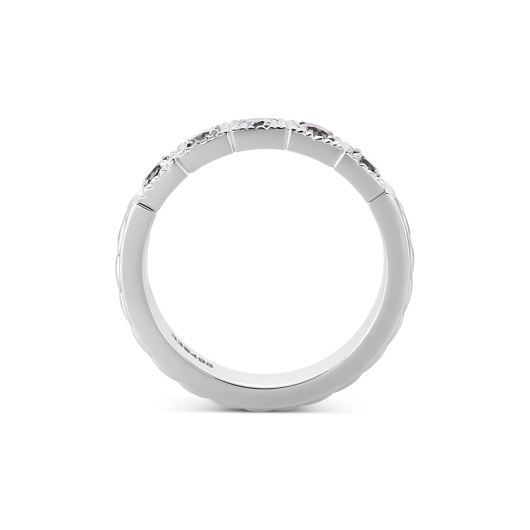 Five Stone Diamond Band Ring
