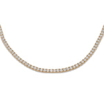 White Diamond Tennis Necklace