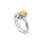 Pear Chameleon Diamond Ring Set