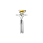 Pear Chameleon Diamond Ring Set