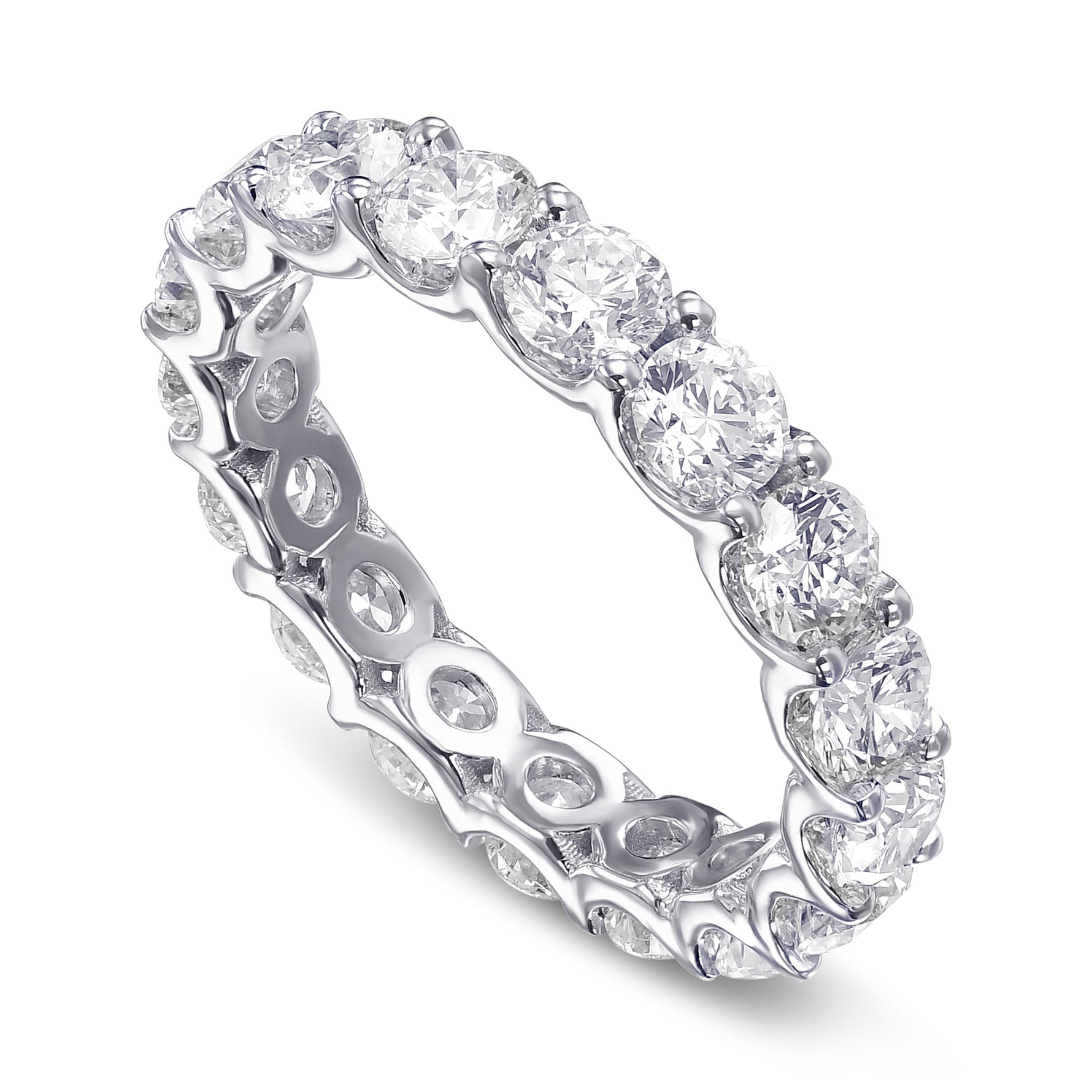  Round Diamond Full Eternity Band