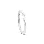 Knife-Edge Wedding Band