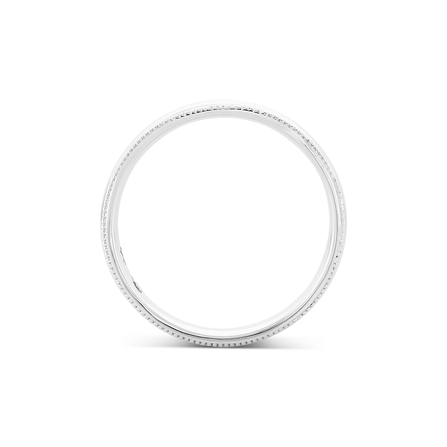  Fancy Pink Diamond Platinum Ring Band