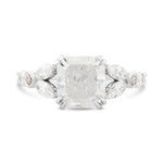 Fancy White Side-stone Diamond Ring