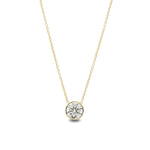 Solitaire Diamond Bezel Pendant