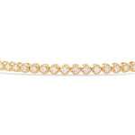 Classic Round Yellow Diamond Tennis Bracelet