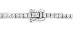 Round White Diamond Tennis Bracelet