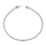 Round Brillant Diamond Tennis Bracelet