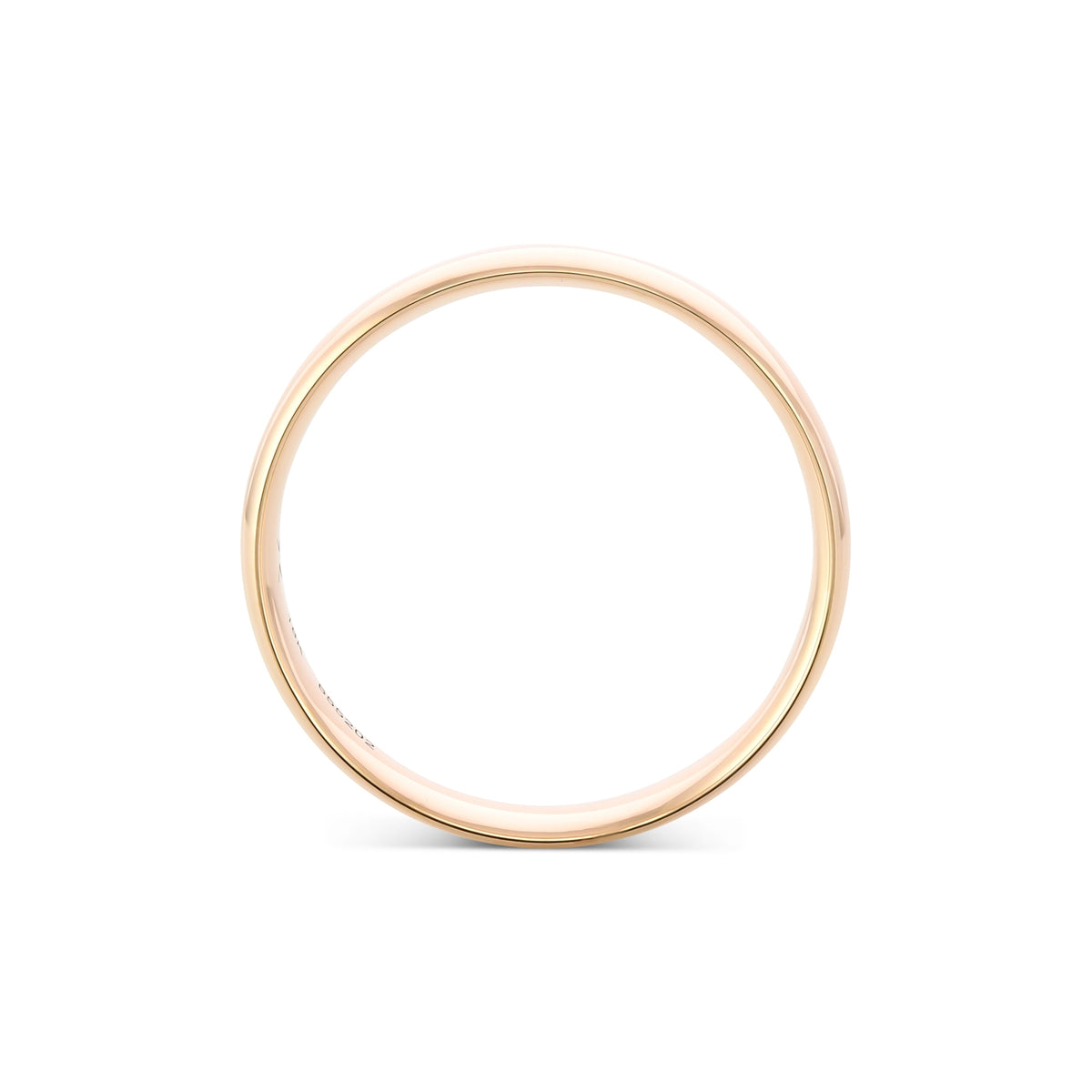Comfort Fit Domed Wedding Band
