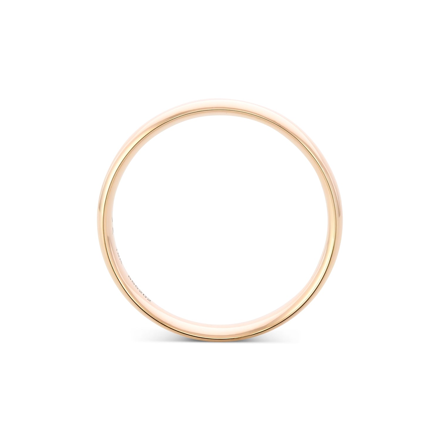 Comfort Fit Domed Wedding Band
