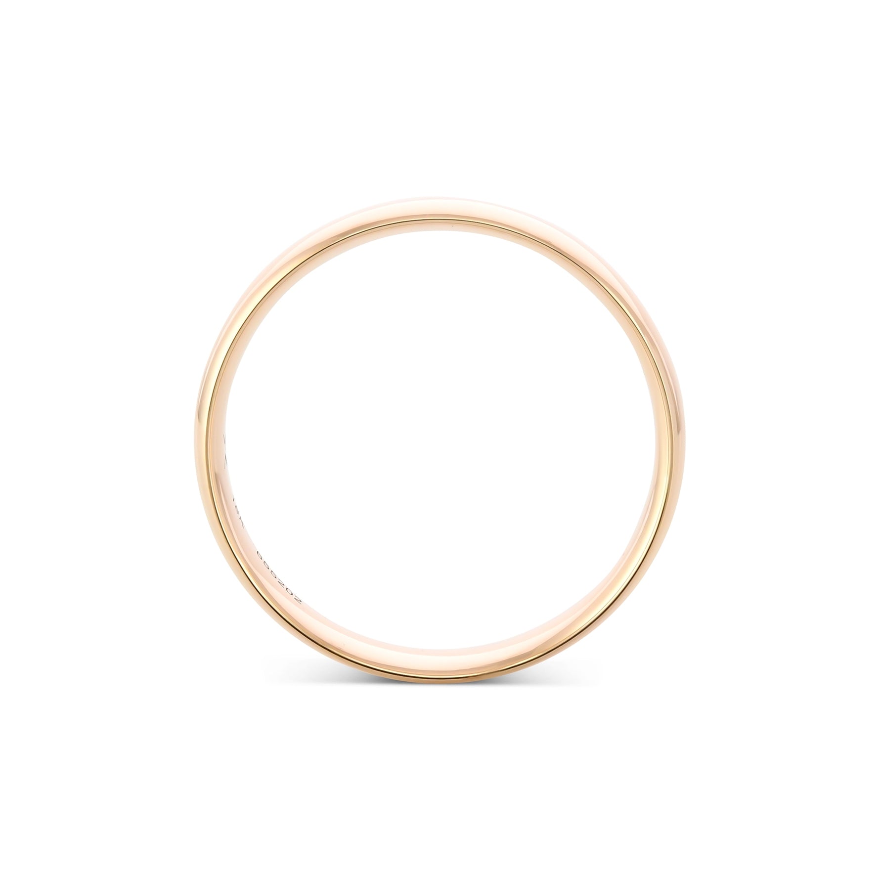 Comfort Fit Domed Wedding Band