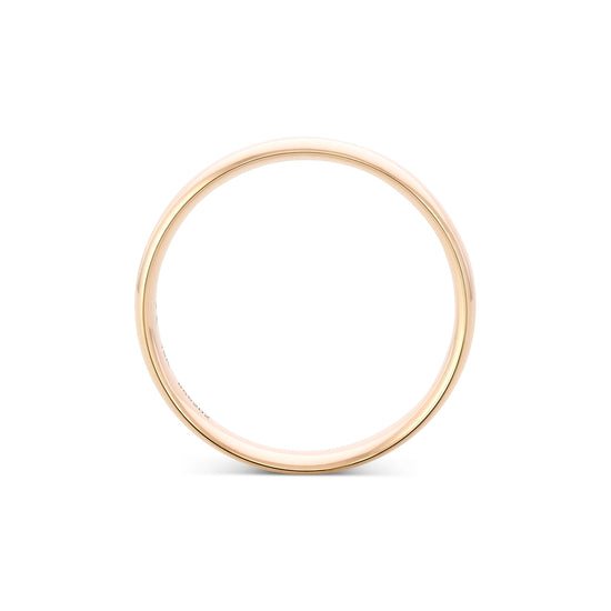 Comfort Fit Domed Wedding Band